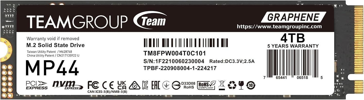 TeamGroup MP44L 4TB
